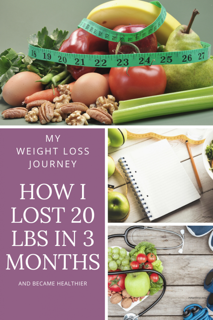 How I lost 20 pounds in 3 months - My Turn for Us