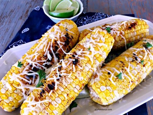 Chili Lime Corn On The Cob On The Grill - My Turn For Us