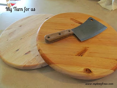 DIY Cheap Cutting Boards or Wooden Carving Board - My Turn for Us