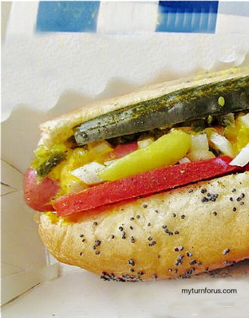 Chicago Dog Or Chicago Style Hot Dog - My Turn For Us