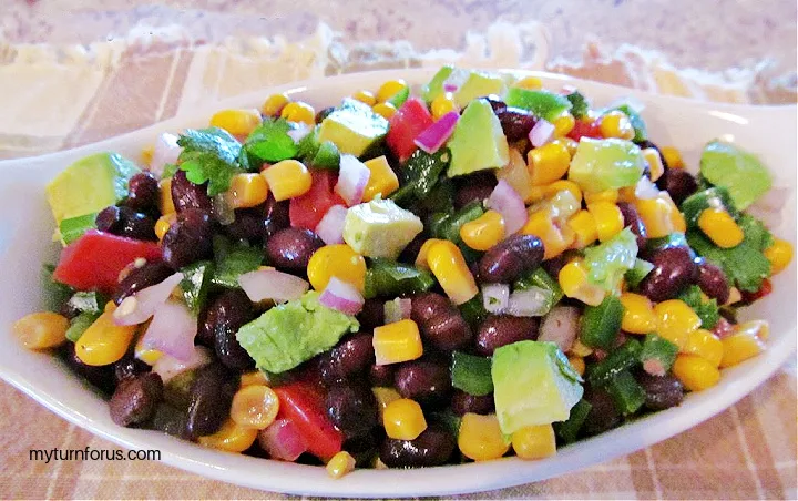 colorful southwest corn salad