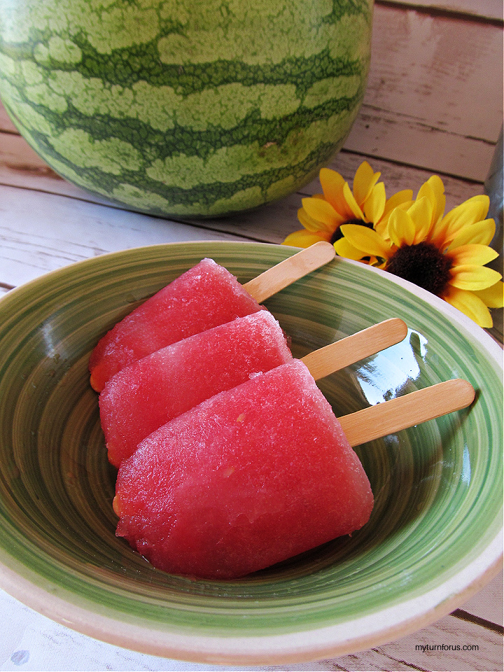 watermelon and popsicles