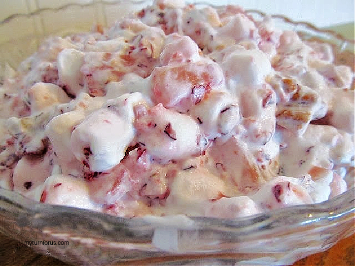 Cranberry Walnut Salad cranberry ambrosia salad