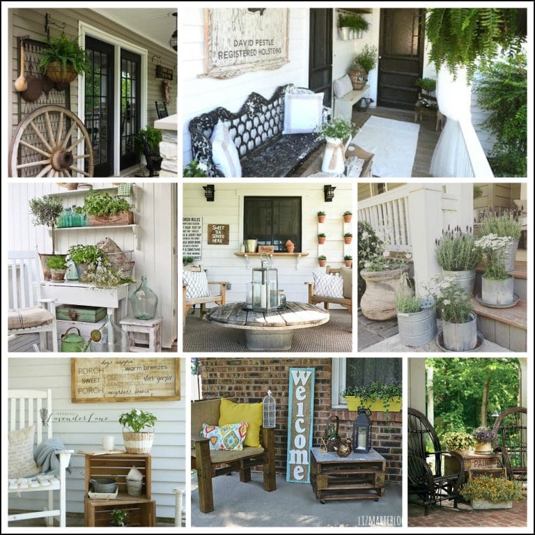 How to make your Front Porch Amazingly Inviting - My Turn for Us