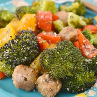 One Pan Sausage and Veggies - My Turn for Us