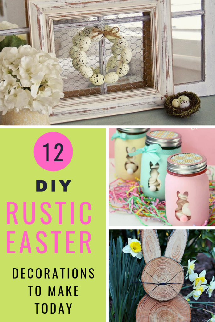 12 DIY Rustic Easter Decorations My Turn for Us