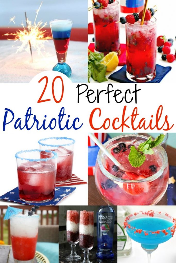 Patriotic Cocktails Recipes - My Turn for Us