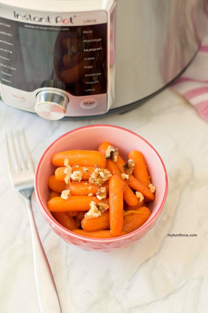 Honey glazed baby carrots in instant pot - My Turn for Us
