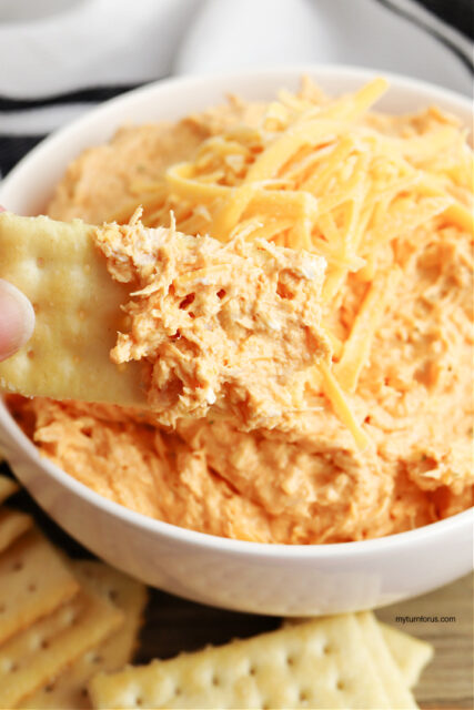 Cold Buffalo Chicken Dip - My Turn for Us