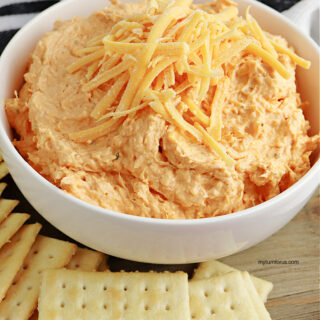 Cold Buffalo Chicken Dip - My Turn for Us