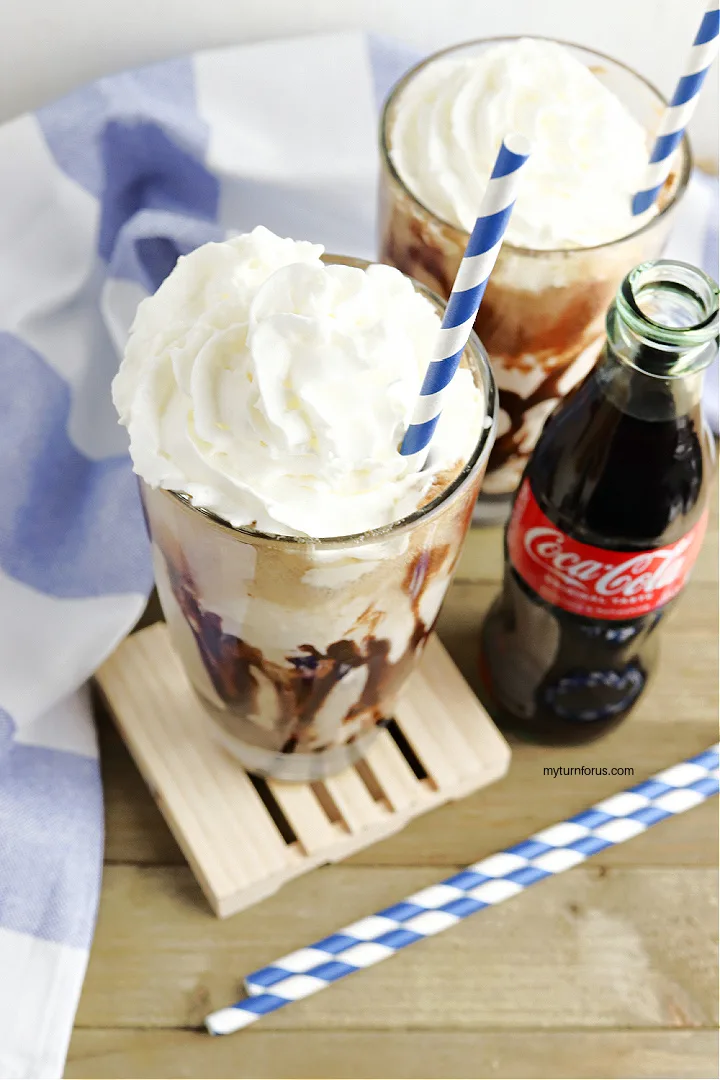 coke ice cream float