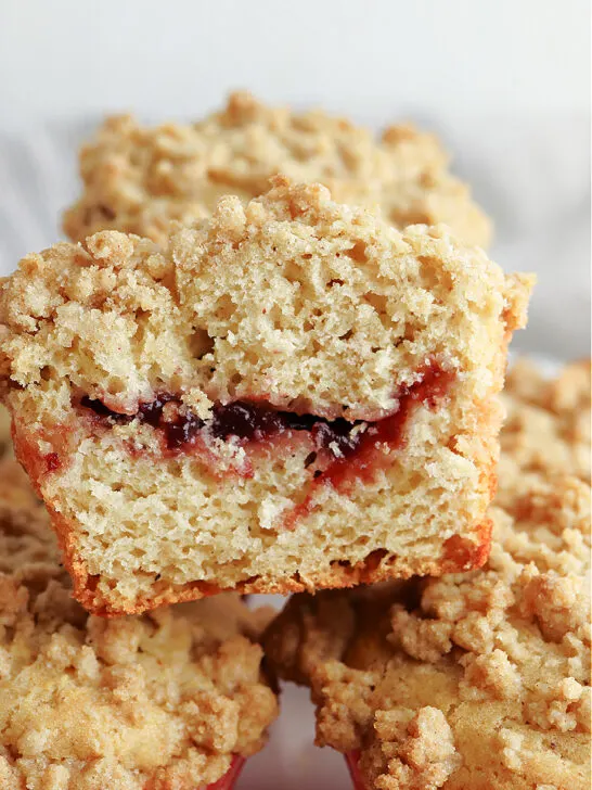 Cranberry Sauce Muffins