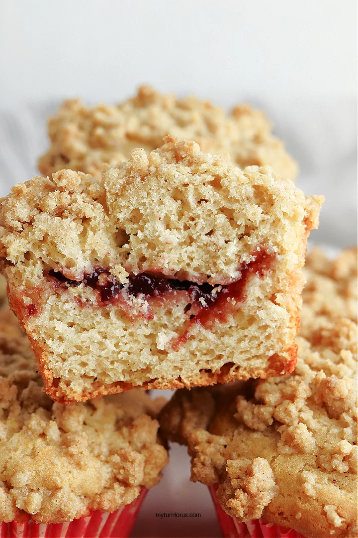 Cranberry Sauce Muffins