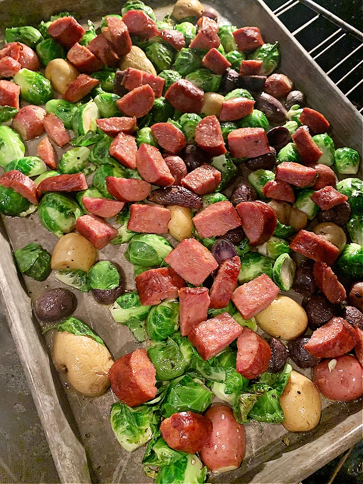 cajun sausage and potatoes