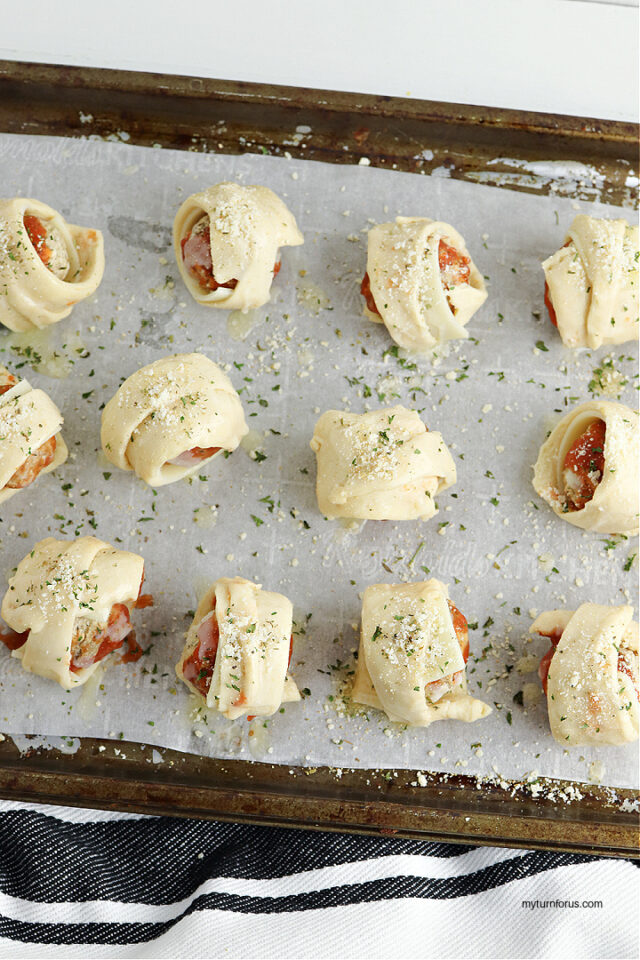 Meatball Sub Bites - My Turn for Us