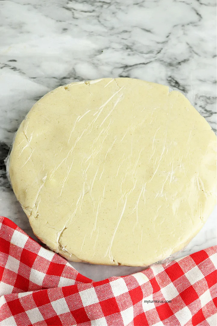 dough for linzer heart cookies