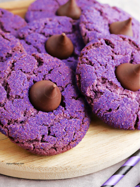 peanut butter witch hat cookies